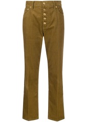 Tory Burch corduroy button-up trousers