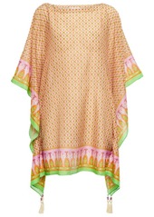 Tory Burch Cotton and silk beach cover-up