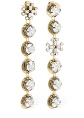 Tory Burch Crystal Linear Earring