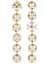 Tory Burch Crystal Linear Earring