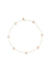 Tory Burch CRYSTAL PEARL LOGO NECKLACE | Jewelry