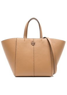 Tory Burch Double T leather tote bag