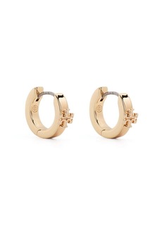 Tory Burch Double T-motif polished earrings