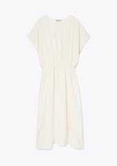 Tory Burch Drop-Waist Linen Dress