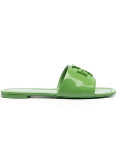 Tory Burch Eleanor patent-leather slides