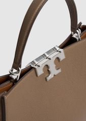 Tory Burch Eleanor Pebbled Leather Tote Bag