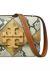 Tory Burch Eleanor Snake-Embossed Leather Crossbody Bag