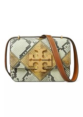 Tory Burch Eleanor Snake-Embossed Leather Crossbody Bag