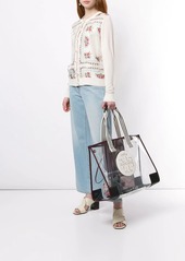 tory burch transparent tote