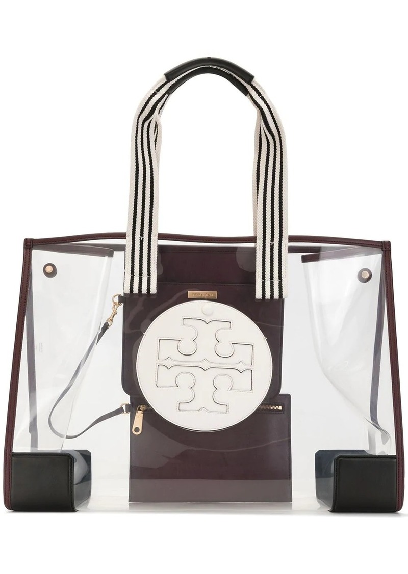 tory burch perry clear tote