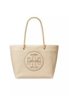 Tory Burch Ella Crinkle Patent Leather Tote Bag