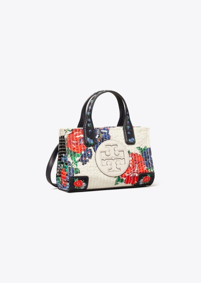 Tory Burch Ella Floral Quilt Micro Tote | Handbags