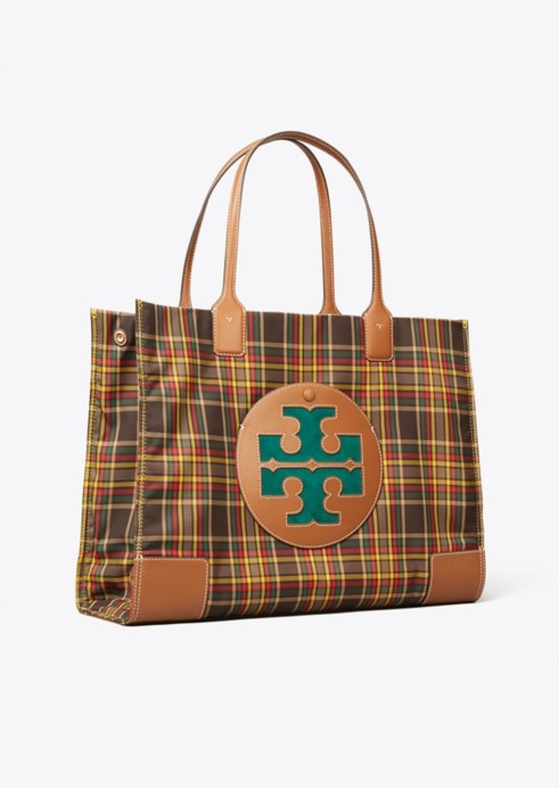 Tory Burch ELLA PLAID TOTE | Handbags