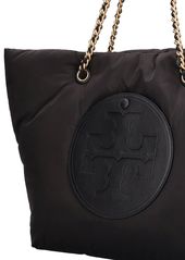 Tory Burch Ella Puffy Chain Tote Leather Bag