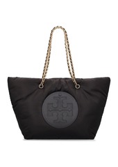 Tory Burch Ella Puffy Chain Tote Leather Bag