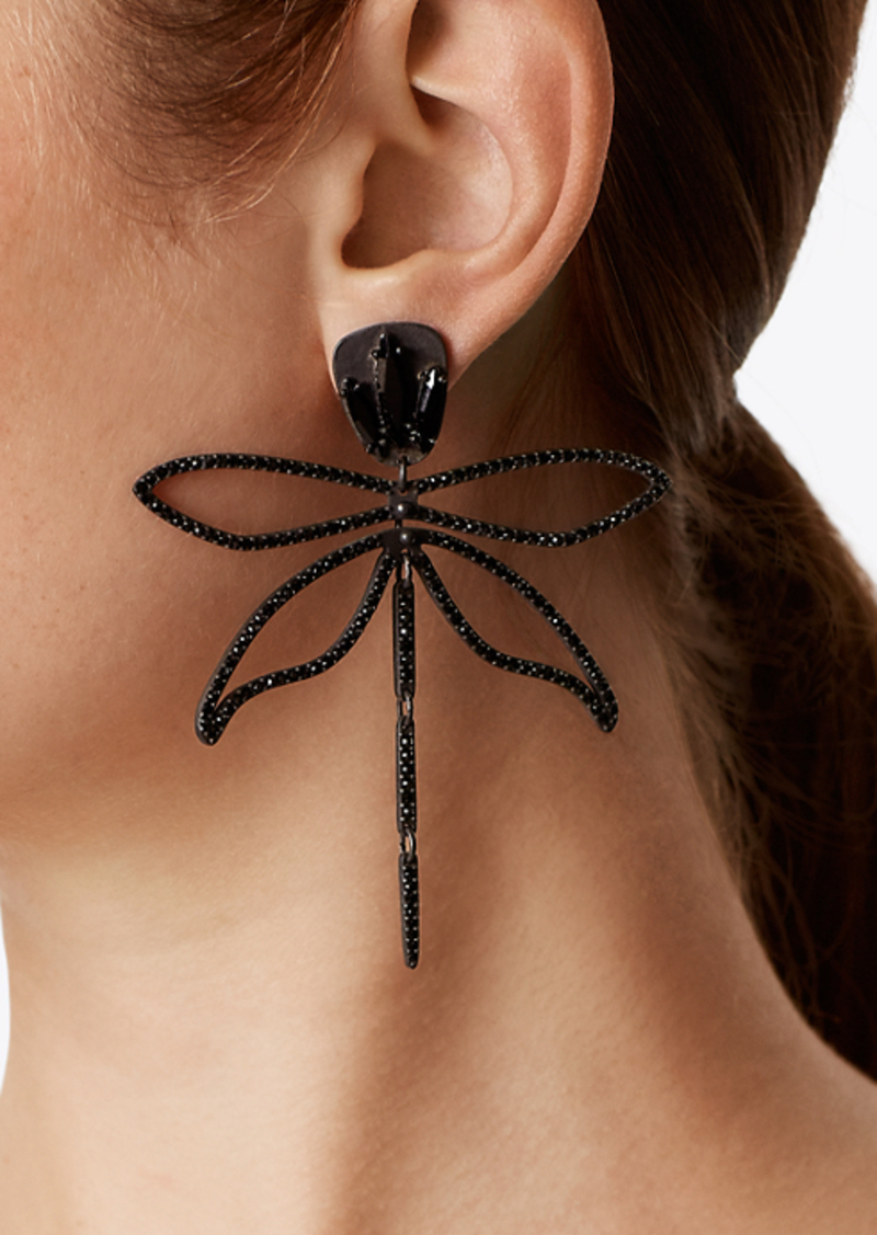 Tory Burch Embellished Articulated Dragonfly Earring | Misc Accessories