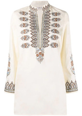 Tory Burch embroidered tunic top