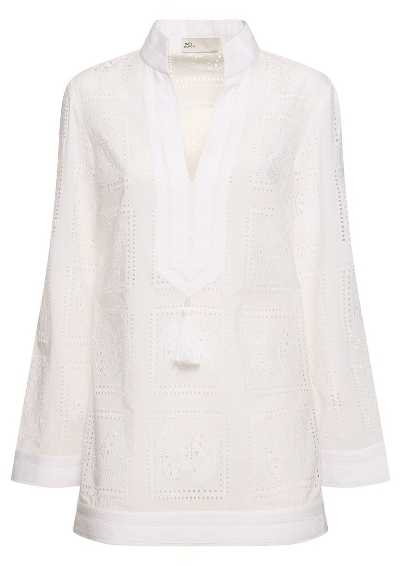 Tory Burch Eyelet Tory Tunic