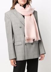 Tory Burch fine-knit fringed scarf