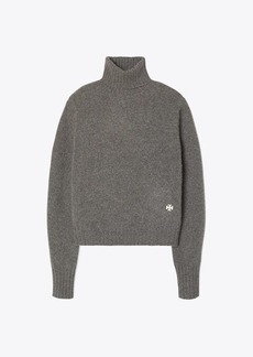 Tory Burch Fitted Turtleneck Cashmere Sweater