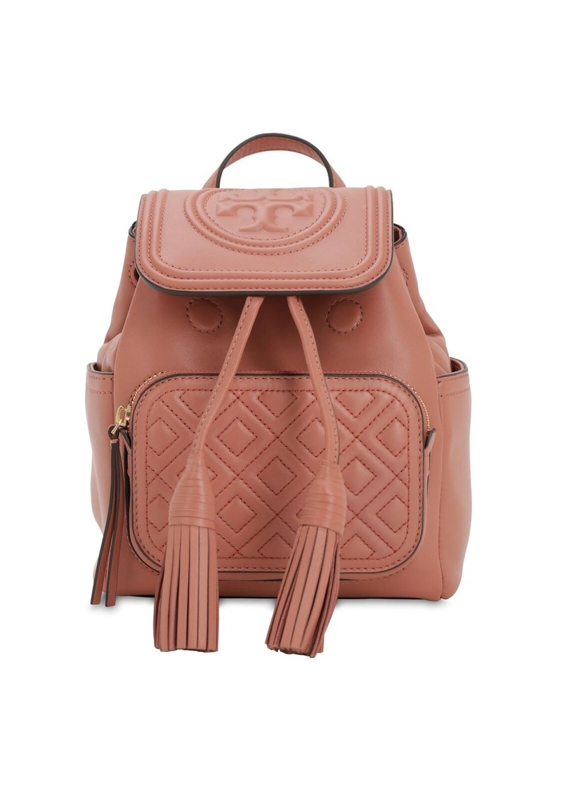Tory Burch Fleming Mini Quilted Leather Backpack | Handbags