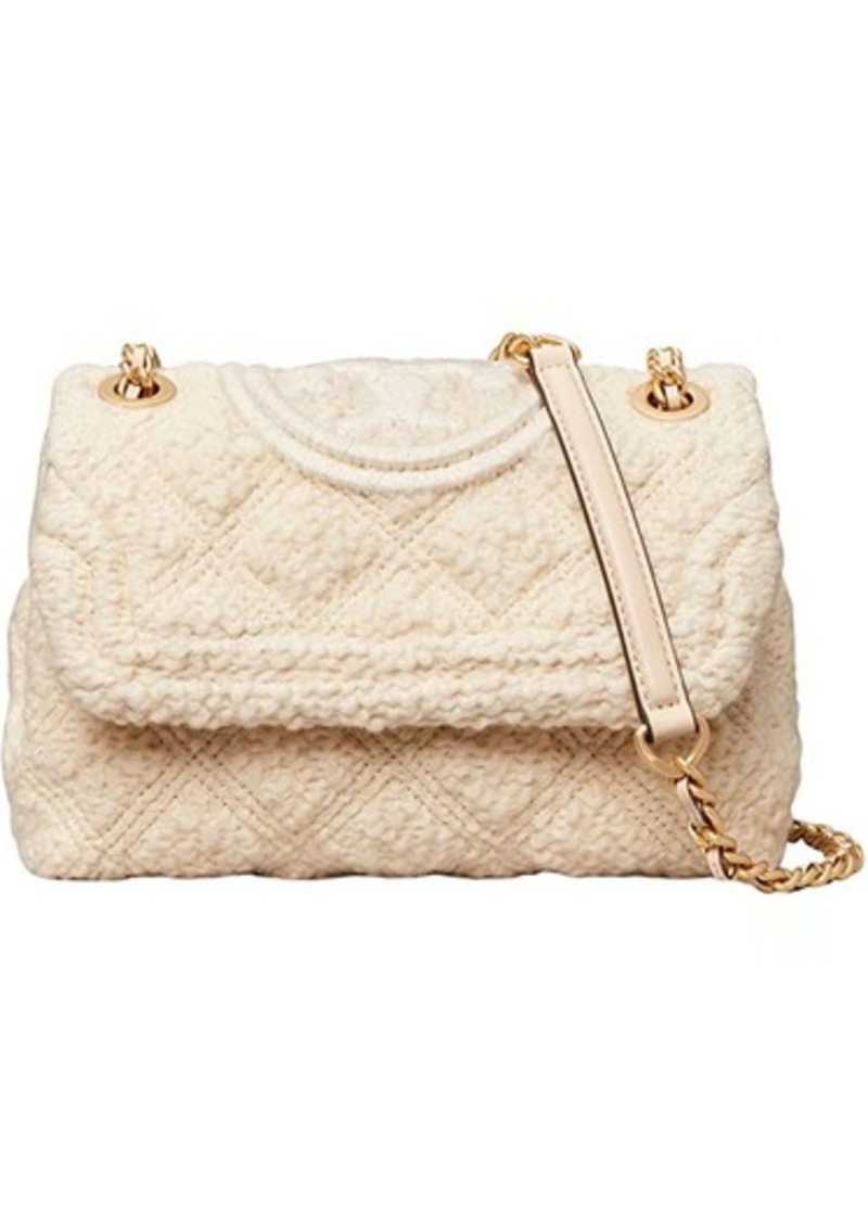 Tory Burch Fleming Soft Boucle Small Convertible Shoulder Bag