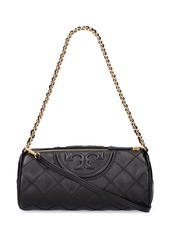 Tory Burch Fleming Soft Leather Barrel Bag