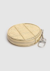 Tory Burch Fleming Soft Metallic Coin Pouch