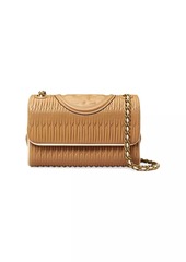 Tory Burch Fleming Soft Pleated Leather Shoulder Bag