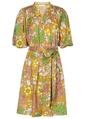 Tory Burch Floral belted minidress
