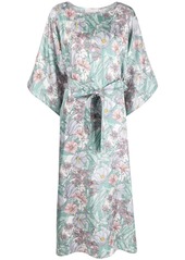Tory Burch floral-print flared silk dress