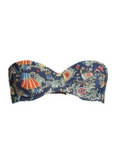Tory Burch Floral Print Underwire Bikini Top