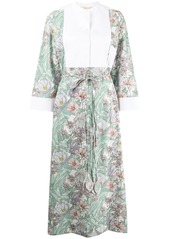 Tory Burch floral tied-waist dress