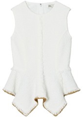 Tory Burch sleeveless tweed top