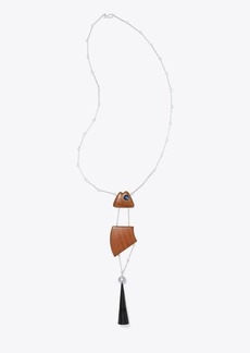 Tory Burch Geo Fish Necklace
