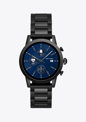 Tory Burch Gigi Smartwatch, Black-Tone Stainless Steel, 40mm