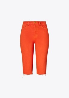 Tory Burch High-Rise Cropped Jeans
