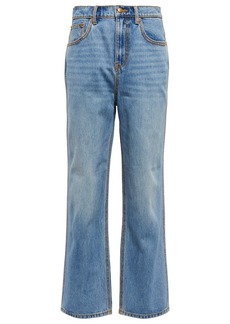 Tory Burch High-rise straight-leg jeans