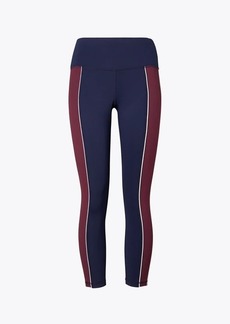 Tory Burch High-Rise Weightless Piped 7/8 Legging