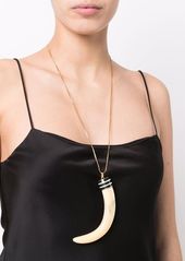 Tory Burch horn-pendant necklace