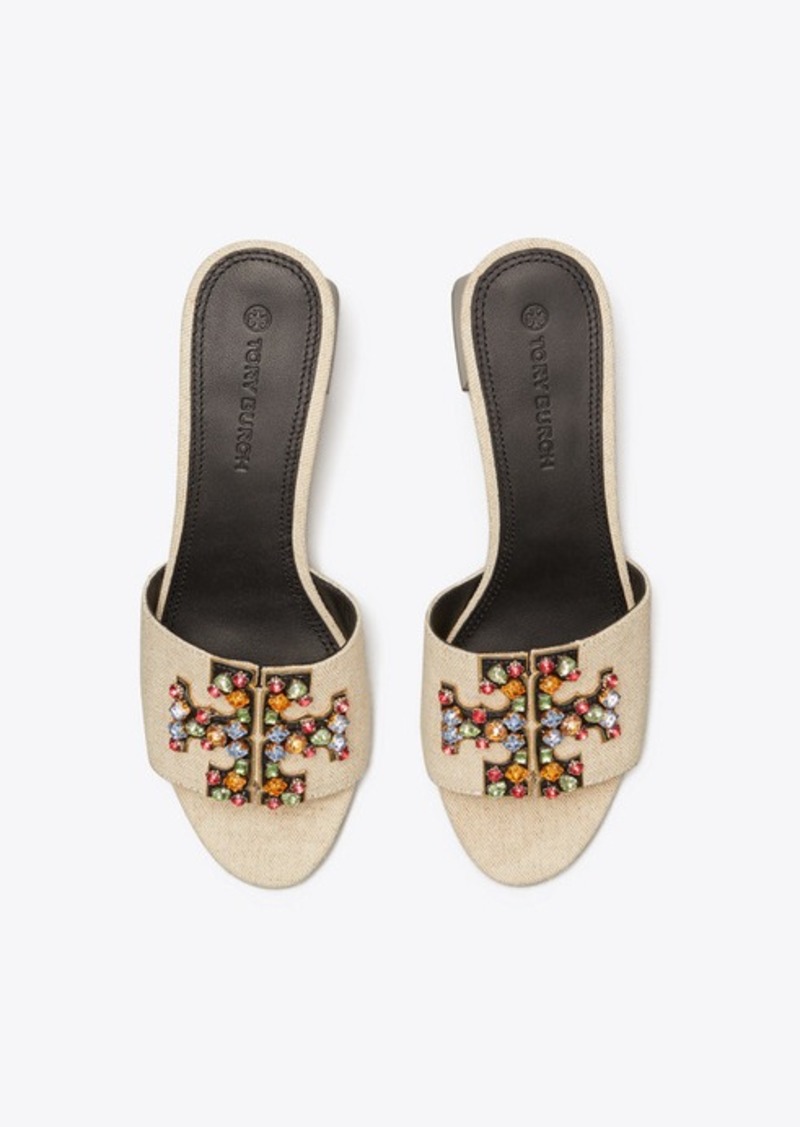 Tory burch ines discount mid heel slide