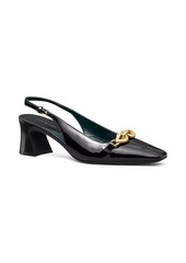 Tory Burch Jessa Leather Slingback Pumps