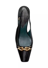 Tory Burch Jessa Leather Slingback Pumps