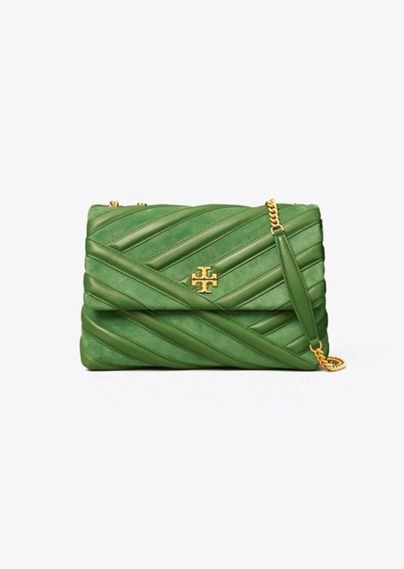 Tory Burch Kira Chevron Pop Edge Chain Wallet