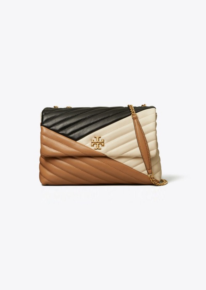 Tory Burch Kira Chevron Color-block Convertible Shoulder Bag in