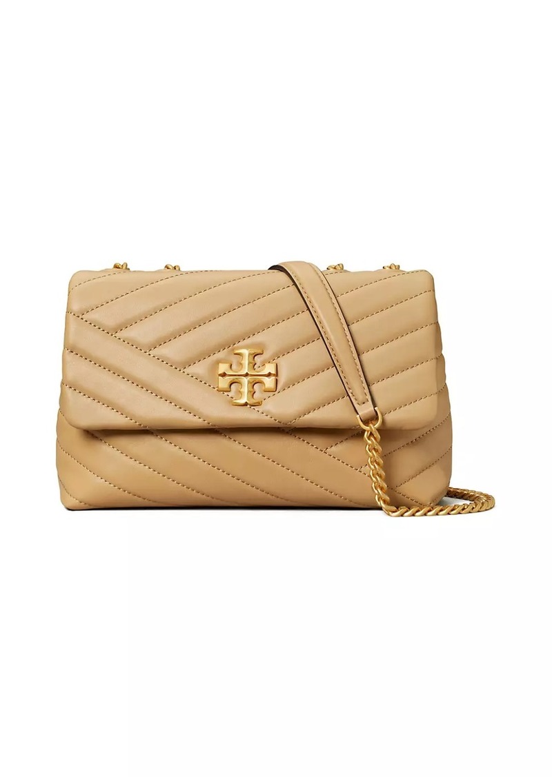 Tory Burch Mini Kira Moto Quilted Leather Top Handle Bag