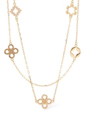 Tory Burch Kira Clover Long Necklace