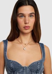 Tory Burch Kira Delicate Pearl Layered Necklace