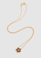 Tory Burch Kira Flower Pendant Necklace