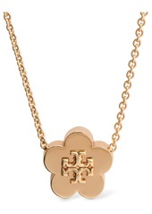 Tory Burch Kira Flower Pendant Necklace